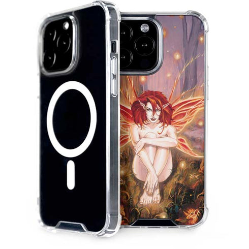 Ember Fire Fairy by Ruth Thompson iPhone Cases